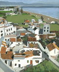 Bajondillo from the Cuesta del Tajo #1, Canvas Fine Art Print 19 x 23.75 in