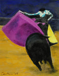 Corrida #3, Paper Fine Art Print 14 x 18 in